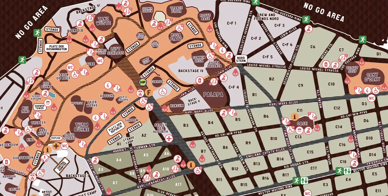 Karte von Fusion festival 2026
