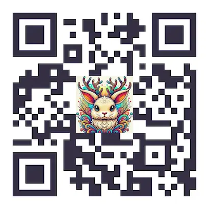 QR code for Bucht der Träumer festival 2025 lineup app