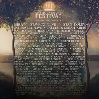 Set for Mystic Creatures festival 2024 uploaded to SoundCloud last year