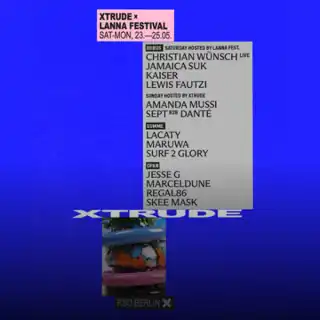 Set for XTRUDE x LANNA FESTIVAL /RSO uploaded to SoundCloud 4 days ago Set for XTRUDE x LANNA FESTIVAL /RSO uploaded to SoundCloud 4 days ago
